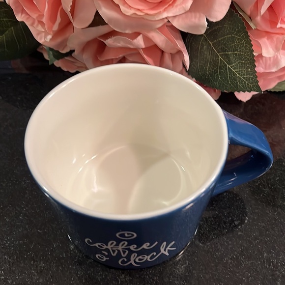 Coffee Mug - Porcelain - "coffee o'clock" - Picture 2 of 7